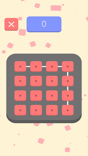 A DiceCraft puzzle board